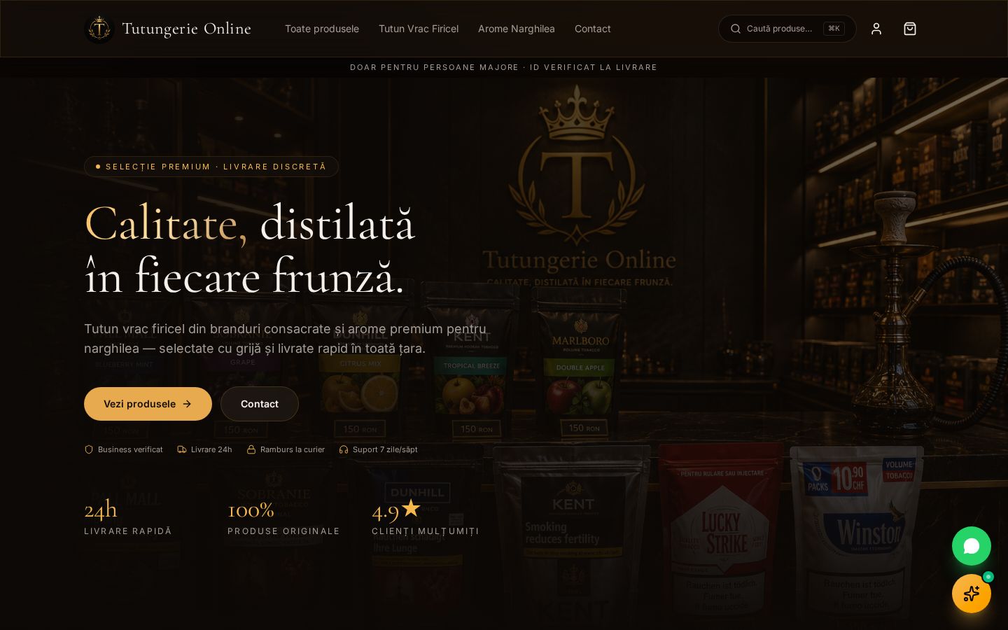 Tutunbun — website designed and built by Zenatora